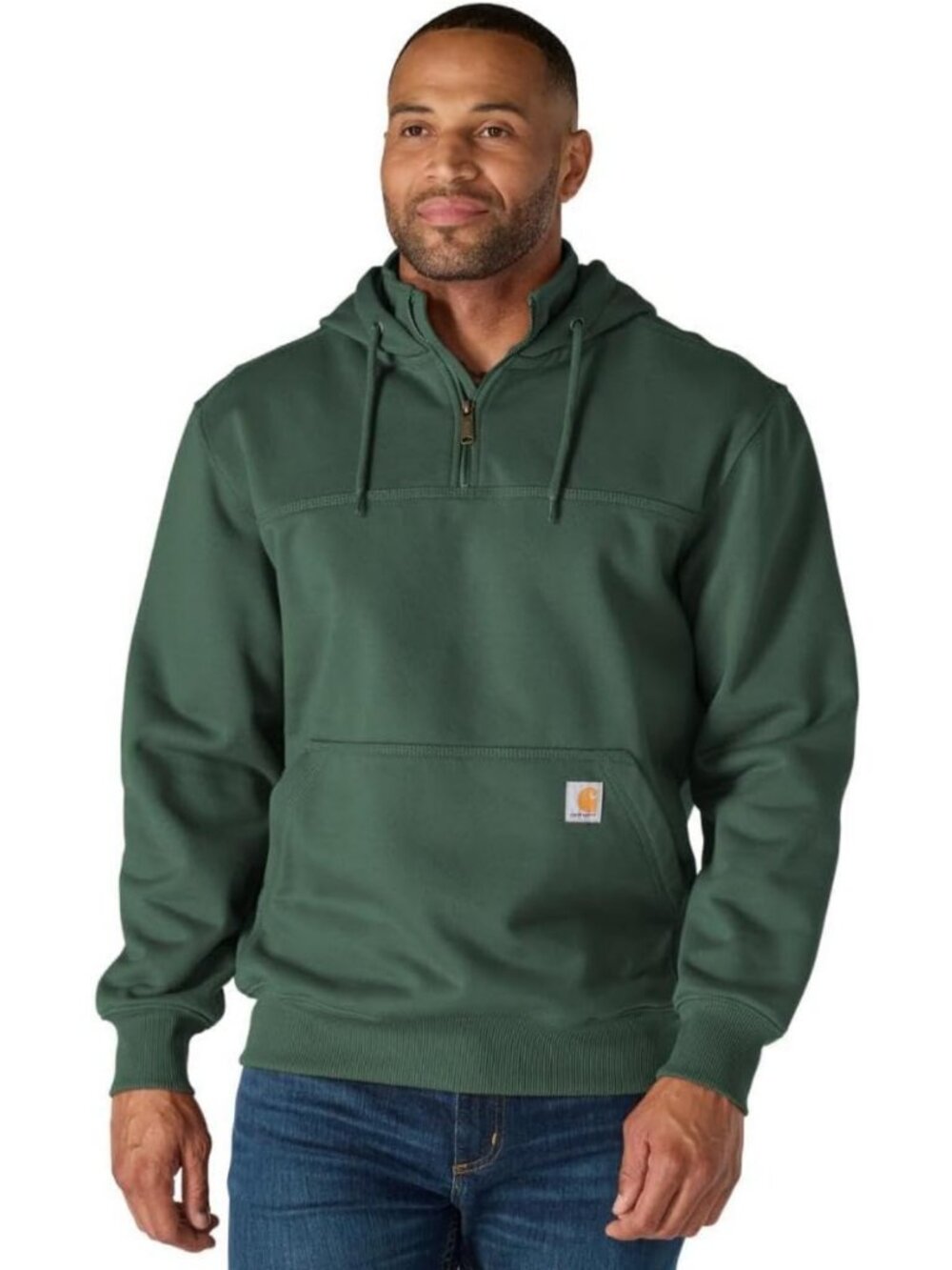 Cozy Men's 1/4-Zip Sweatshirt - Perfect for Layering & Casual Style